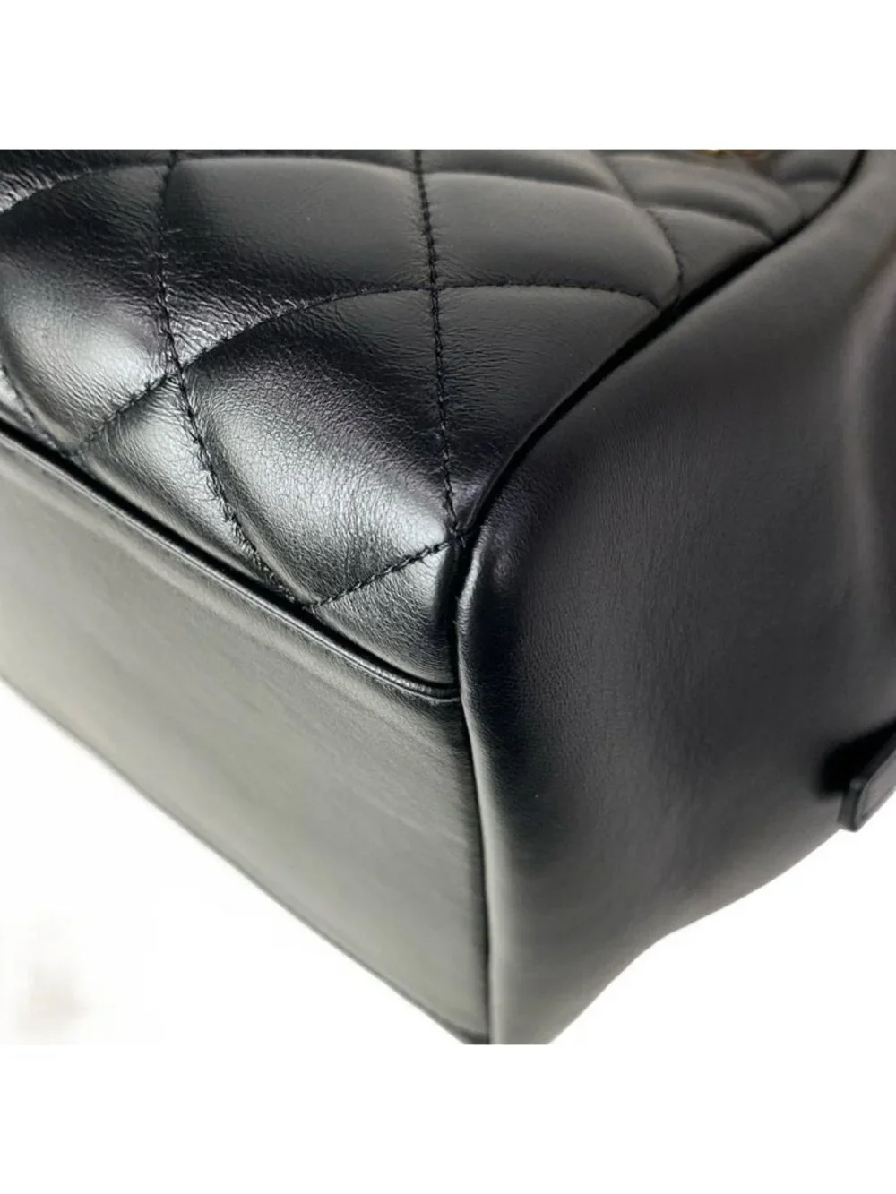Chanel Shoulder Bag Small Black Lambskin